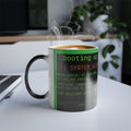 The Ultimate Multi-Tasking Operating System Color Morphing Mug, 11oz