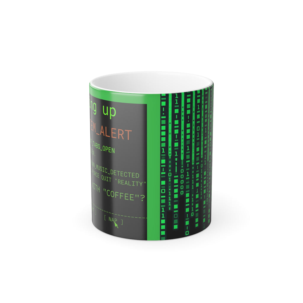 The Ultimate Multi-Tasking Operating System Color Morphing Mug, 11oz