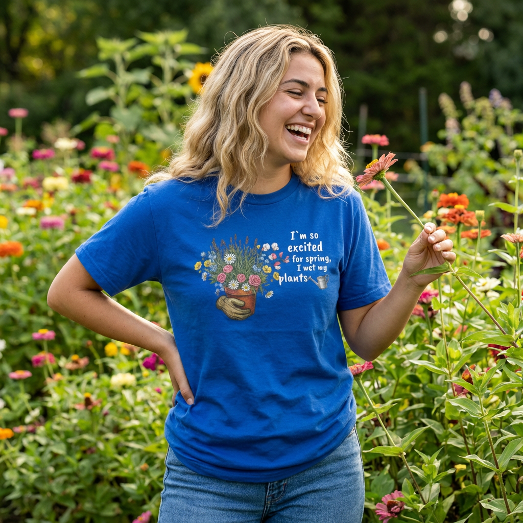 Gardener T-Shirt | Funny Plant Lover Floral Tee