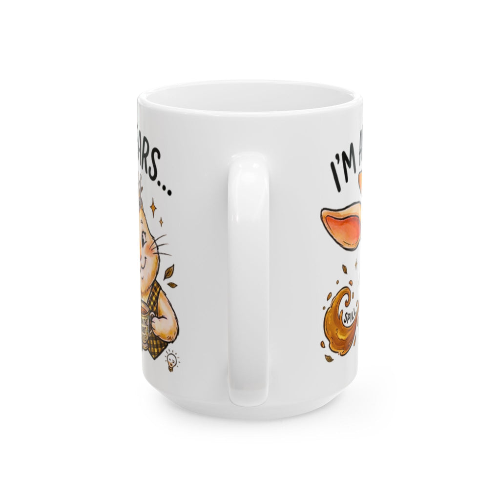 Down the Rabbit Hole Tea Mug | Funny Gossip Lover Gift 15oz