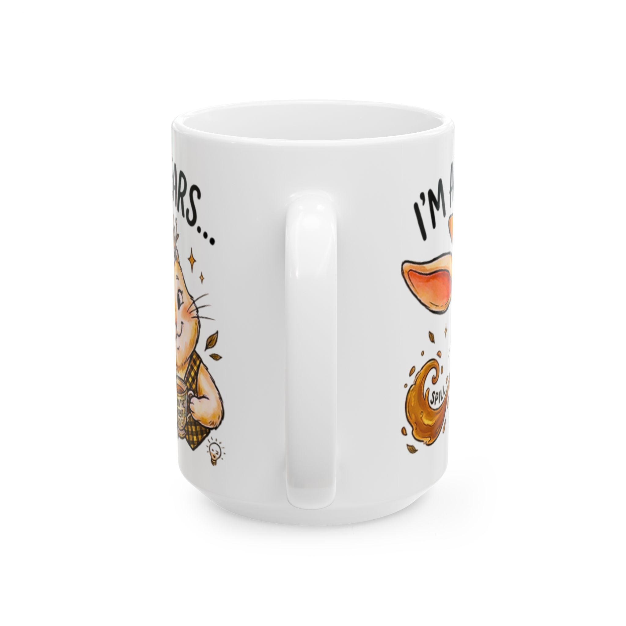 Down the Rabbit Hole Tea Mug | Funny Gossip Lover Gift 15oz